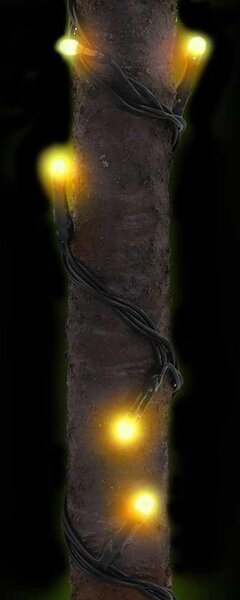 LED-es pálmafa 72 meleg fehér LED-del 120 cm