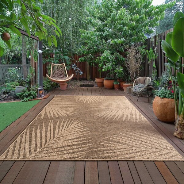 Barna kültéri-beltéri szőnyeg 120x170 cm Timber 1403 – Ayyildiz Carpets