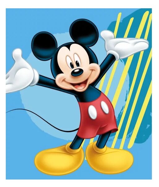 Disney Mickey polár takaró happy 120x140cm