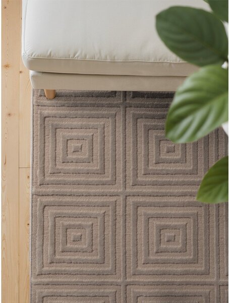 Bézs szőnyeg 120x170 cm Perles Tourmaline – Elle Decoration