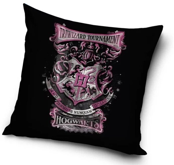Harry Potter kispárna Hogwarts Pink levehető huzattal