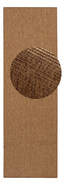 Barna kültéri-beltéri szőnyeg 80x150 cm Nature – Hanse Home