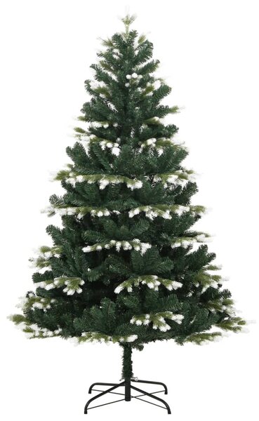 Csuklópántos műkarácsonyfa hóval 150 cm