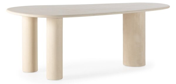 Étkezőasztal kő dekorral 100x201 cm Daila – MOME