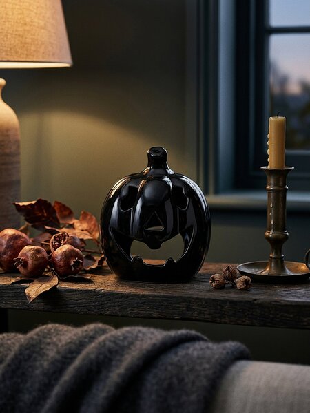 Sinsay - Gyertyatartó Halloween - fekete
