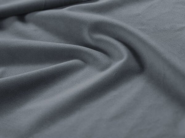Világoskék kárpitozott ágyneműtartós-ágytámla nélkül franciaágy ágyráccsal 160x200 cm Susan – Micadoni