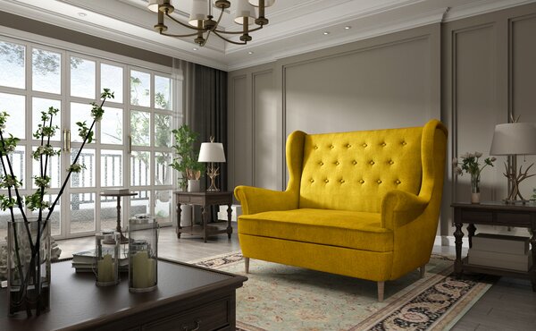 Dupla kanapé Arisea (sárga). 1025416