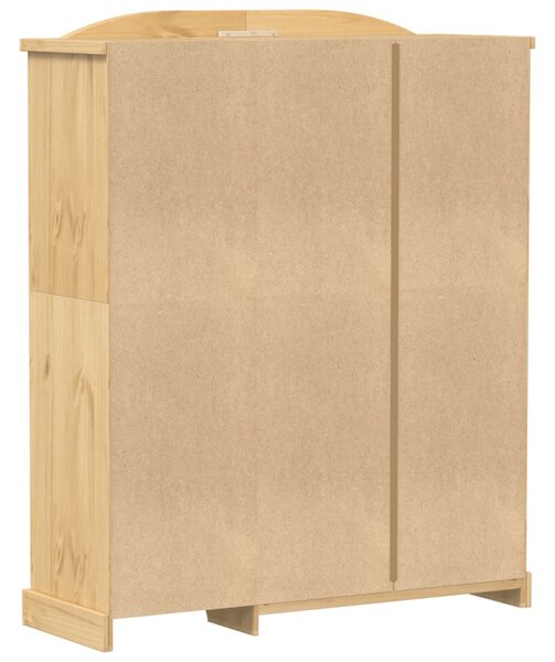 Corona tömör fenyőfa ruhásszekrény 151,5 x 52 x 186 cm