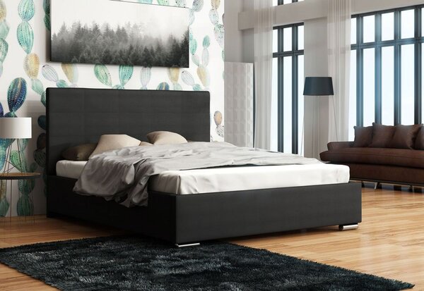 FOX 4 kárpitozott ágy + ágyrács + matrac, sofie 20, 140x200 cm