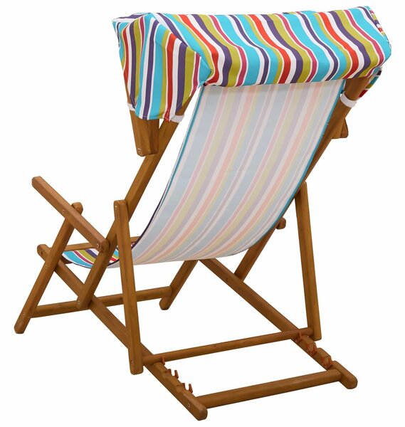 VidaXL Hintaágy 2 pcs 3 Pozíció Tömör Eukaliptusz Fa Sokszínű