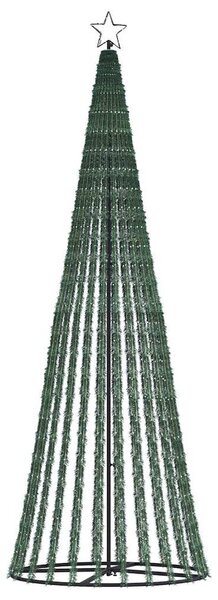 Hideg fehér LED karácsonyfa 475 LED 247 cm