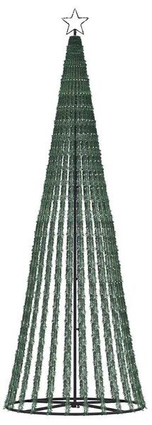Hideg fehér LED karácsonyfa 475 LED 247 cm