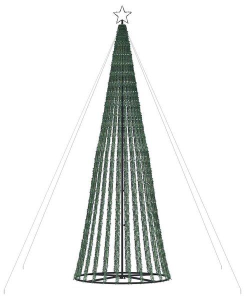Hideg fehér LED karácsonyfa 1028 LED 403 cm