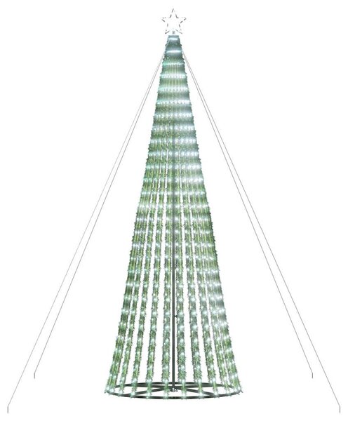 Hideg fehér LED karácsonyfa 1028 LED 403 cm