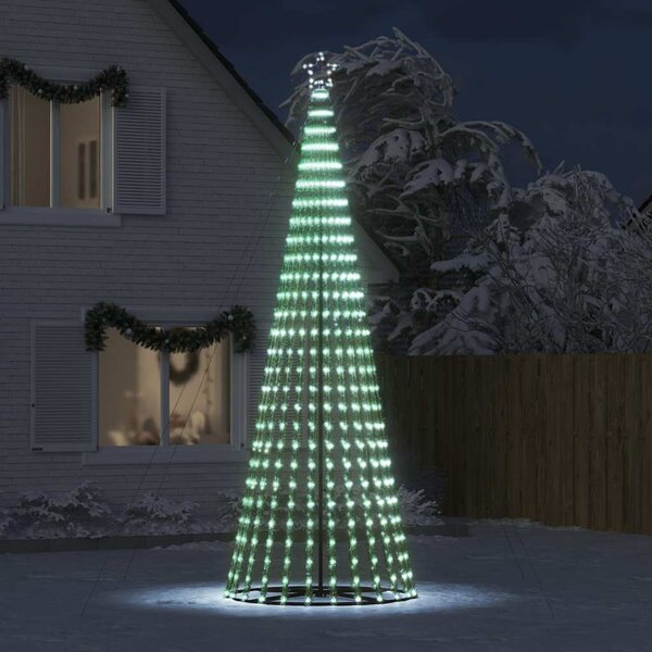Hideg fehér LED karácsonyfa 1028 LED 403 cm