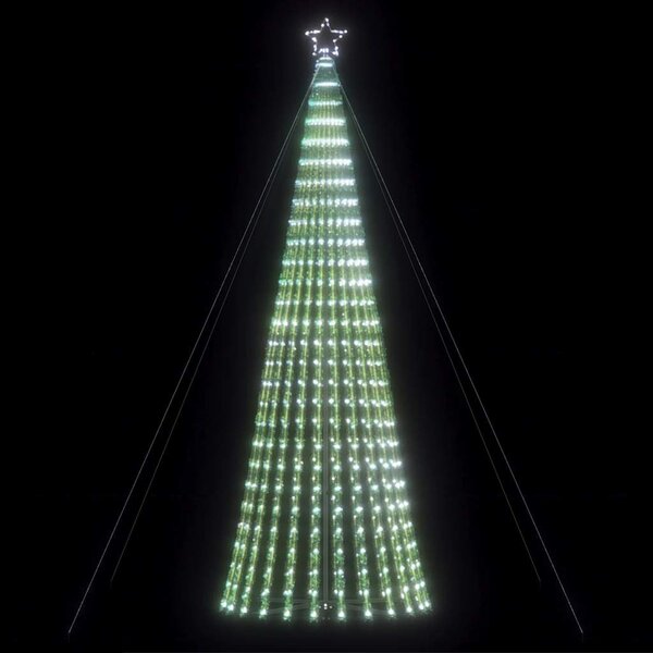 Hideg fehér LED karácsonyfa 1028 LED 403 cm