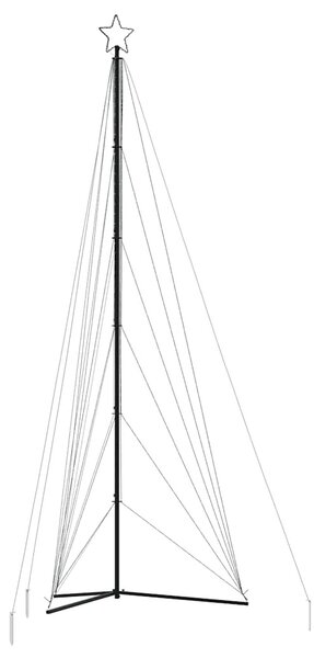 Hideg fehér LED karácsonyfa 861 LED 478 cm