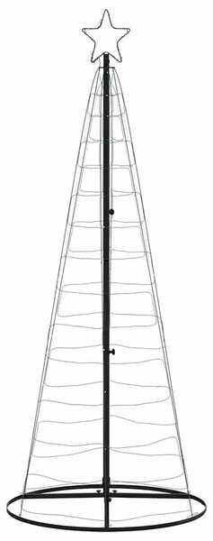Hideg fehér LED karácsonyfa 200 LED 180 cm