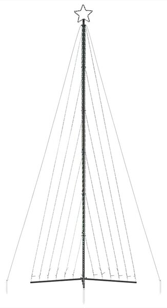 Meleg fehér LED karácsonyfa 789 LED 476 cm