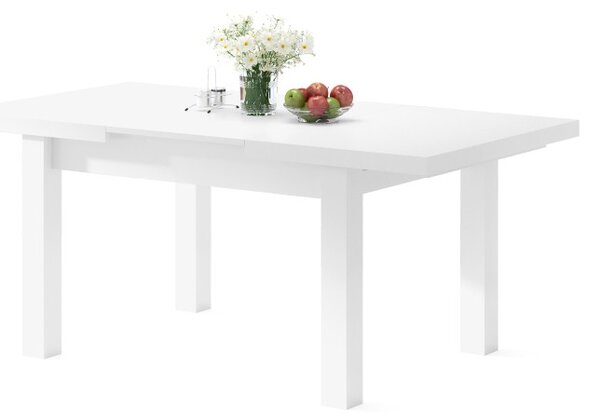 Mazzoni ROYAL Fehér Matt - 270 cm-es NYITHATÓ ASZTAL!