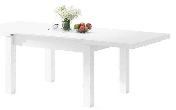 Mazzoni ROYAL Fehér Matt - 270 cm-es NYITHATÓ ASZTAL!