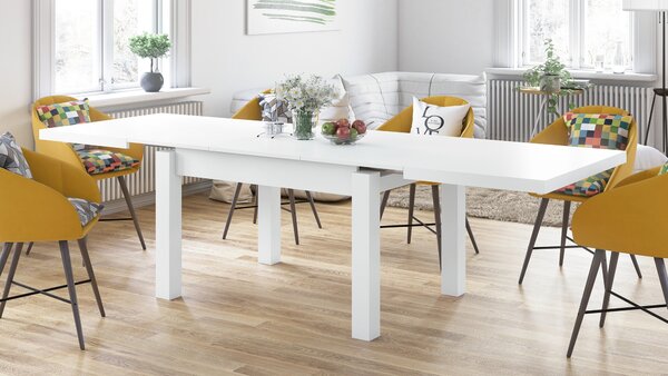 Mazzoni ROYAL Fehér Matt - 270 cm-es NYITHATÓ ASZTAL!