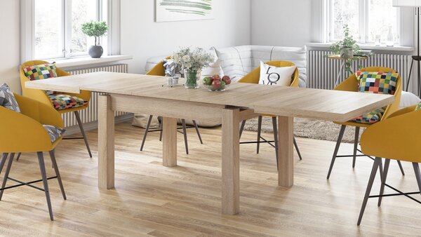 Mazzoni ROYAL Sonoma Tölgy - 270 cm-es NYITHATÓ ASZTAL!