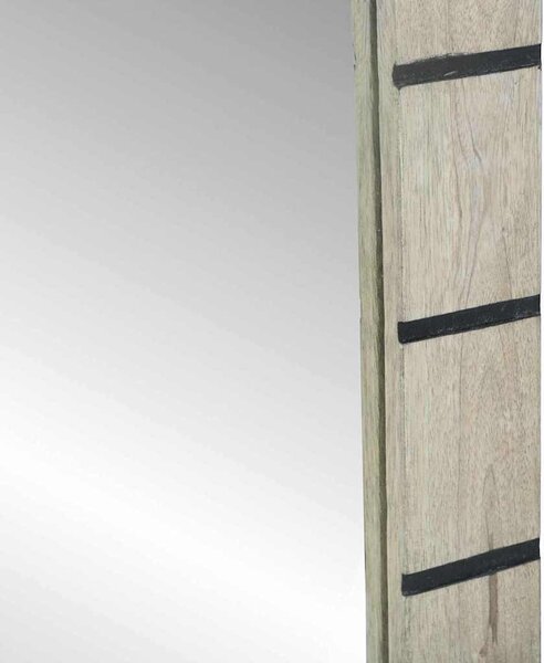 Fürdőszobai tükör Négyszögletes tükörrel Fehér 50 x 2,5 x 70 cm