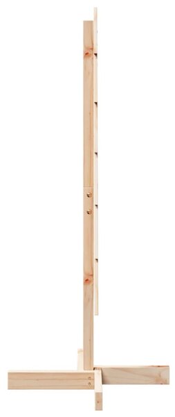 Tömör fa karácsonyfa-dekoráció 110 cm