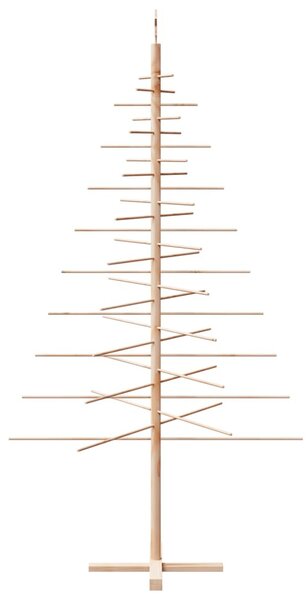 Tömör fenyő karácsonyfa dekorációnak 210 cm