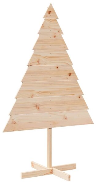 Tömör fa karácsonyfa-dekoráció 150 cm