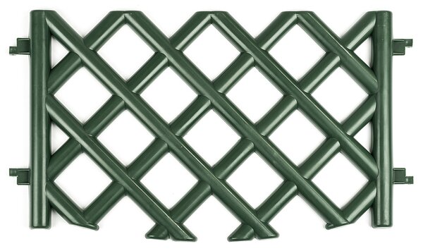 Kerti rácsos kerítés – zöld