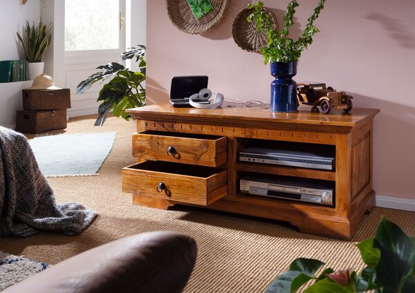 CAMBRIDGE HONEY TV asztal 115x50 cm, akác
