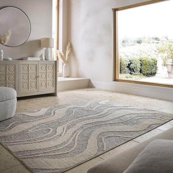 Szürke mosható szőnyeg 160x223 cm Calder – Flair Rugs