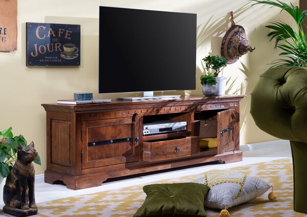 CAMBRIDGE TV asztal 170x55 cm, akác