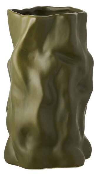 Zöld kerámia váza (magasság 25,5 cm) Lika – House Nordic