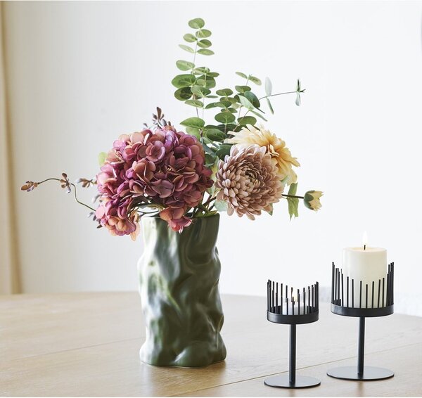 Zöld kerámia váza (magasság 25,5 cm) Lika – House Nordic