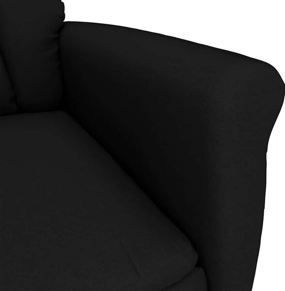 Masszázsszék párnával Fekete 70.5 x 96.5 x 95 cm Műbőr