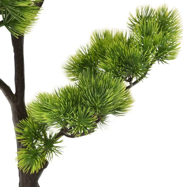 Zöld cserepes mű fenyőbonsai 60 cm