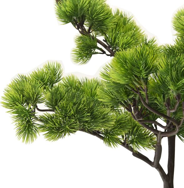 Zöld cserepes mű fenyőbonsai 60 cm
