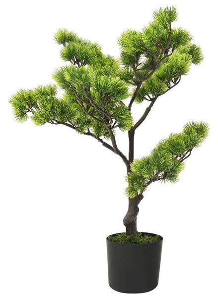 Zöld cserepes mű fenyőbonsai 60 cm