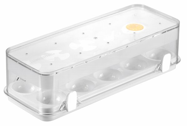Tescoma Purity Egészséges tároló hűtőbe, 10 tojás
