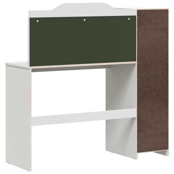 Táblafesték Íróasztal Fehér 120 x 45 x 118.5 cm Faanyag
