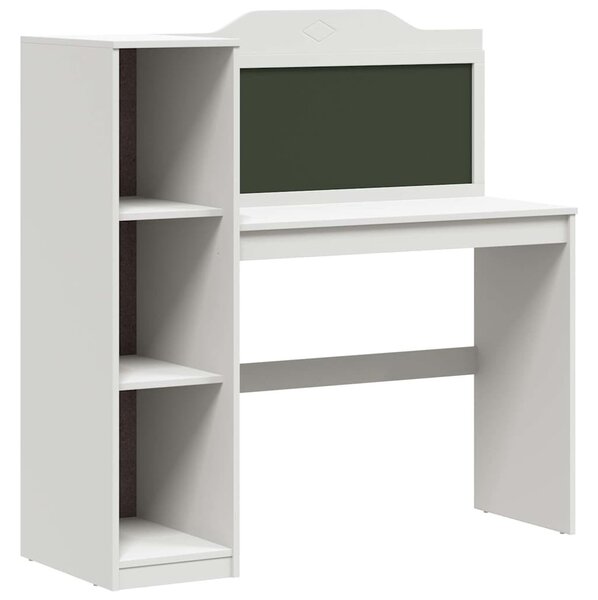 Táblafesték Íróasztal Fehér 120 x 45 x 118.5 cm Faanyag