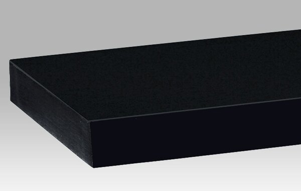 Autronic Fali polc 60 cm, fekete