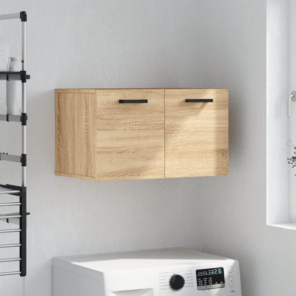 VidaXL sonoma tölgy színű szerelt fa faliszekrény 60 x 36,5 x 35 cm
