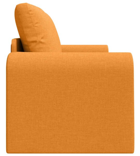 Kanapéágy Sötét sárga 148 x 71 x 83 cm szövet