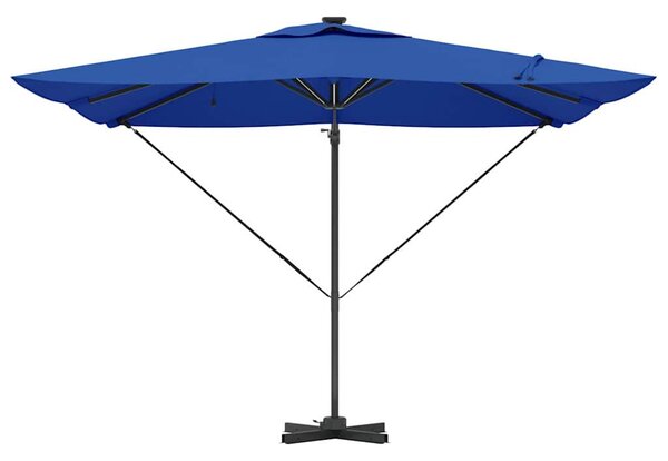 Napernyő Azure kék 286 x 284 x 270 cm Alumínium és poliészter