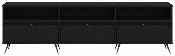 TV szekrény 150 x 30 x 44,5 cm Musta tammi Szerelt fa