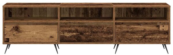 TV szekrény 150 x 30 x 44,5 cm Régi fa Szerelt fa